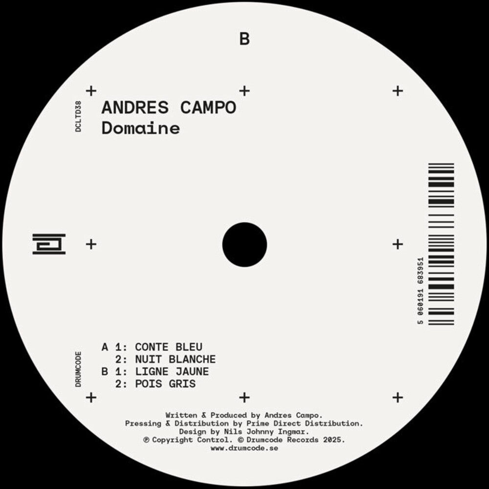 Andres Campo - Domaine [12" Vinyl]