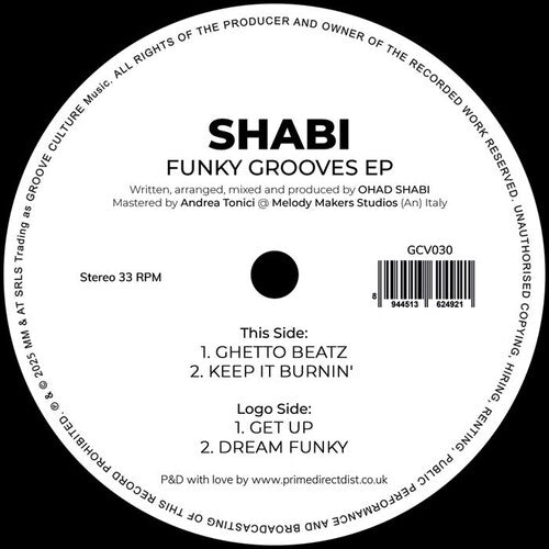Shabi - Funky Grooves Ep - Vinyl Record
