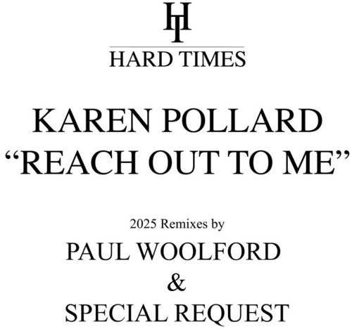 Pollard,karen - Reach Out To Me - Paul Woolford 2025 Remixes - Vinyl Record