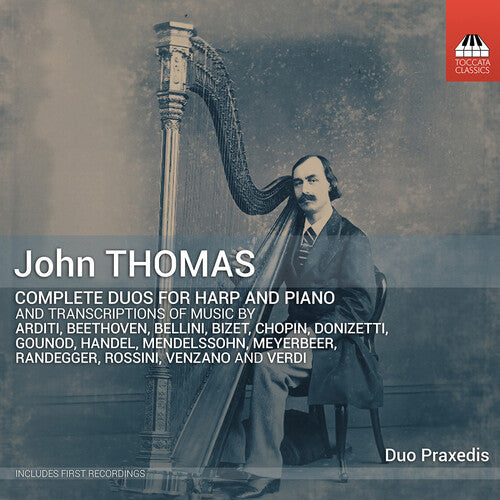 Duo Praxedis / Hug-rutti - John Thomas: Complete Duos For Harp & Pno Vol. 1-5 - Music CD