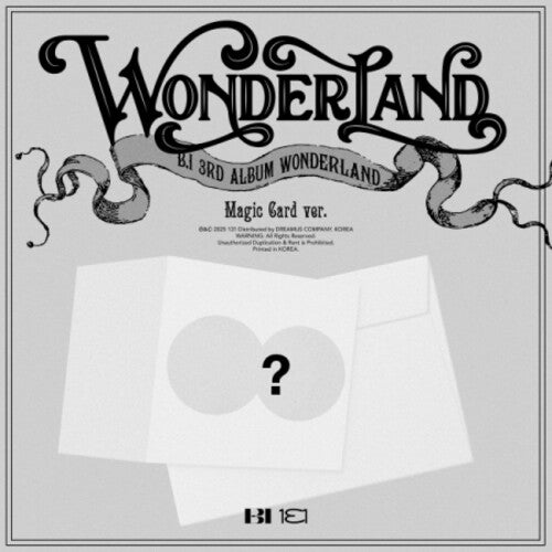 B.i - Wonderland - Magic Card Version - Music CD