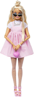 Barbie Deluxe Style - Barbie Dlx Style Blond In Top Knot Pink Pastel - Collectibles