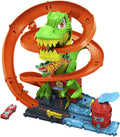 Hot Wheels City - Hot Wheels City T Rex Vs Fire Station - Collectibles