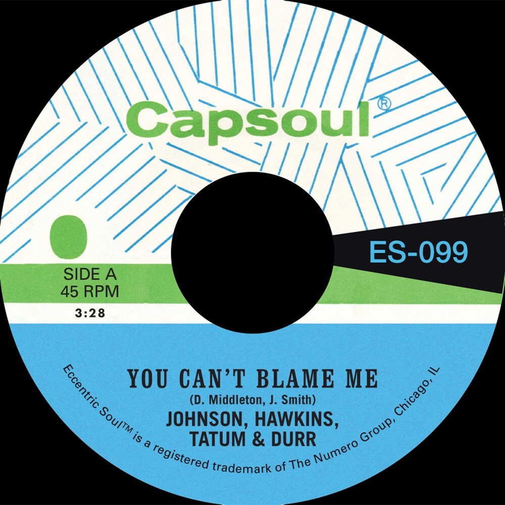 You Can't Blame Me B/W You're All I Need to Make It [7" Vinyl] Vinyl Record