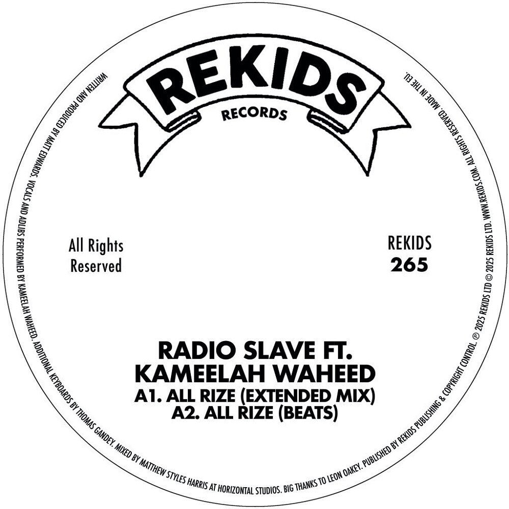 Radio Slave - All Rize [12" Vinyl]