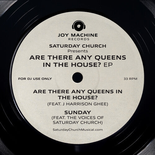 Saturday Church - Are There Any Queens In The House - Vinyl Record