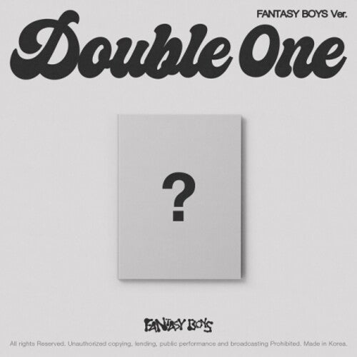 Double 0ne - Xpert - Fantasy Boys Version - Music CD