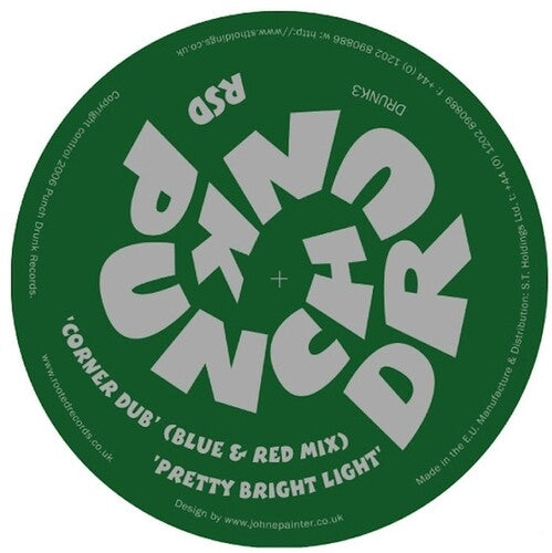 Rsd - Corner Dub (blue & Red Mix) / Pretty Bright Light - Vinyl Record