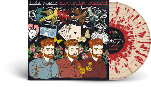 Field Medic - Surrender Instead - Bone/red Splatter - Vinyl Record