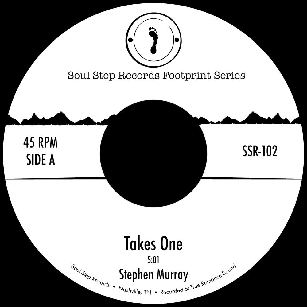 Takes One B/W Tryin' Tryin' [7" Vinyl] Vinyl Record