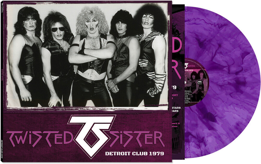 Twisted Sister - Detroit Club 1979 [Purple Marble LP]