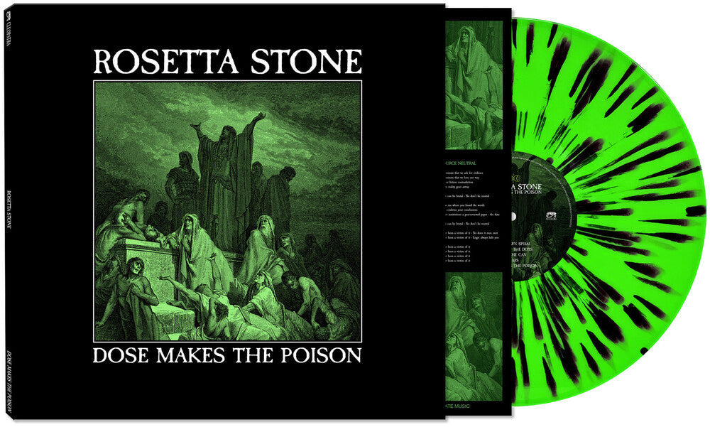 Rosetta Stone - Dose Makes The Poison [Green/Black Splatter LP]