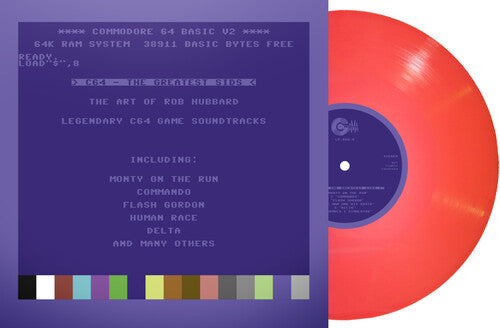 Hubbard,rob - C64 Greatest Sids: Art Of Rob Hubbard - Light Red - Vinyl Record
