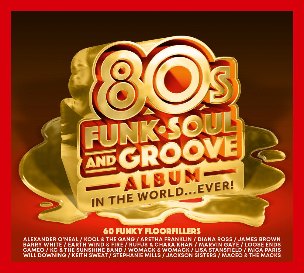 Best 80s Funk Soul & Groove Album In The World Music CD