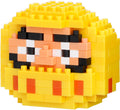 Nanoblock - Character Collection - Culture - Daruma (yellow) Building Kit - Collectibles