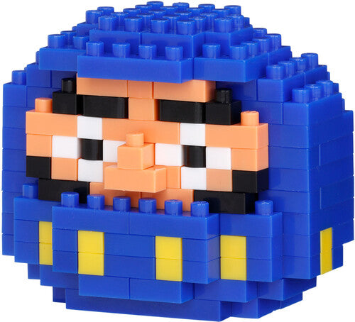Nanoblock - Character Collection - Culture - Daruma (cobalt Blue) Building Kit - Collectibles