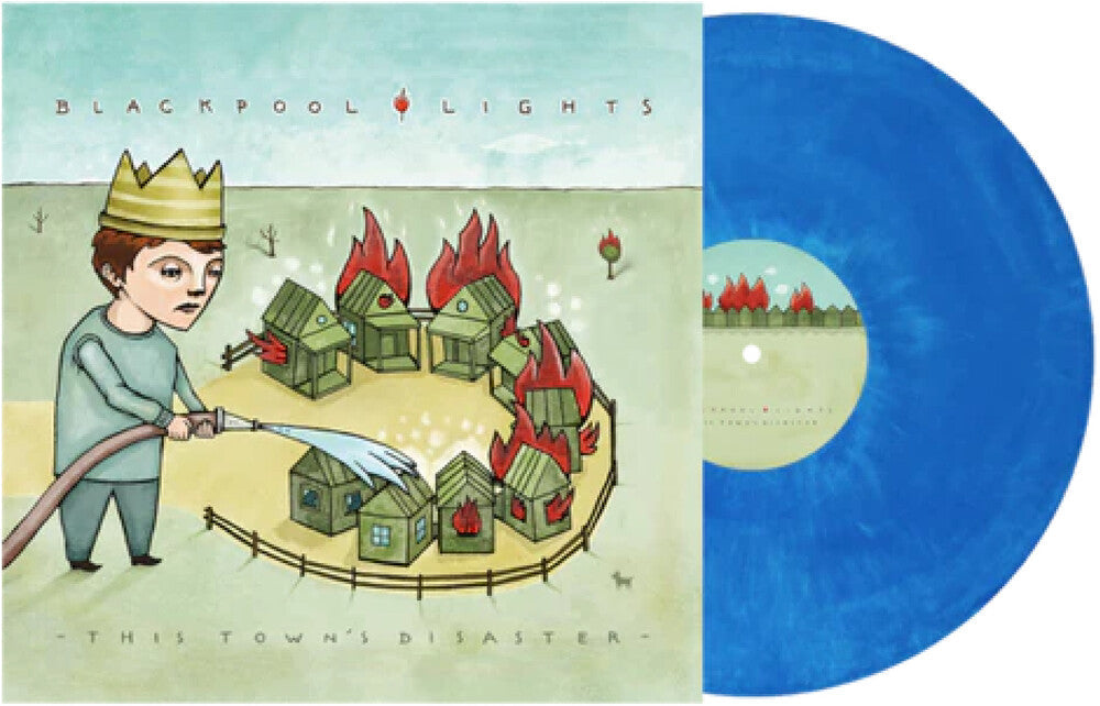 This Town's Disaster (Blue) [Colored Vinyl] (Pnk) Vinyl Record