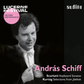 Andras Schiff Plays Scarlatti & Kurtag - Lucerne Music CD