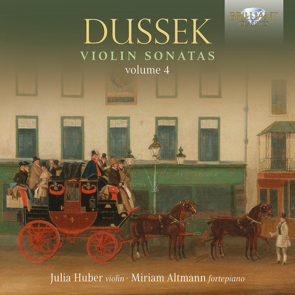 Julia Huber - Dussek: Vn Sons Vol. 4 [CD]
