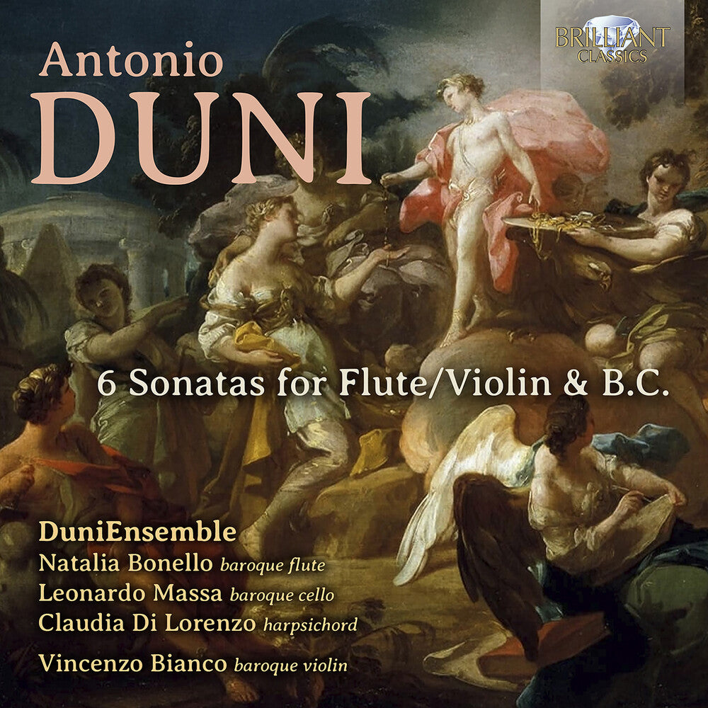 DuniEnsemble - Duni: 6 Sons For Flute/Violin & B.C. [CD]