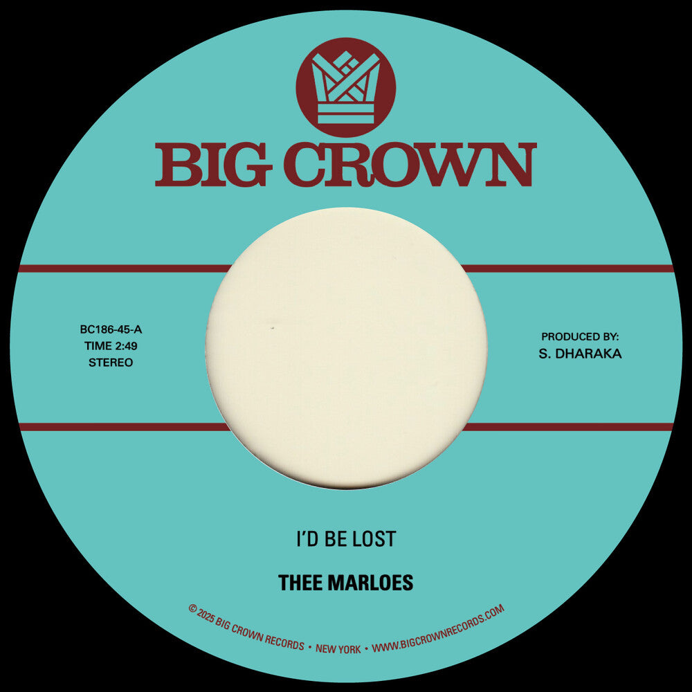 I'd Be Lost B/W What's On Your Mind [7" Vinyl] Vinyl Record