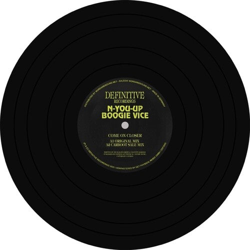 N-you-up Boogie Vice - Come On Closer - Vinyl Record
