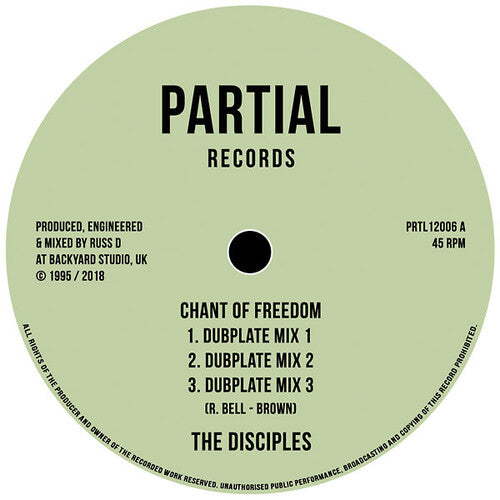 Disciples - Chant Of Freedom / Armageddon - Vinyl Record