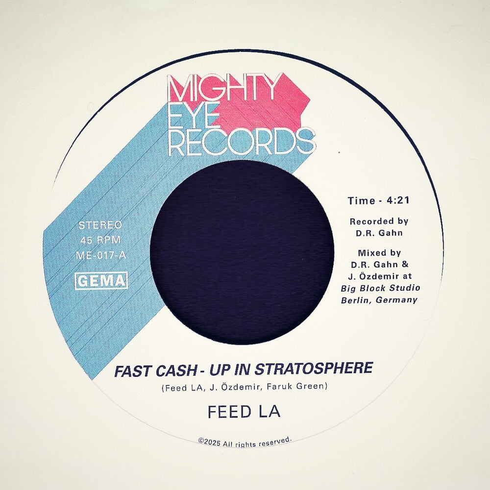 Fast Cash - Up In Stratosphere b/w Back From The Future [7" Vinyl] Vinyl Record