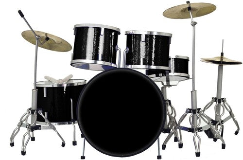 Axe Heaven Blksdrum1 Classic 5pc Blk Sparkle Drum - Axe Heaven Blksdrum1 Classic 5pc Blk Sparkle Drum - Collectibles