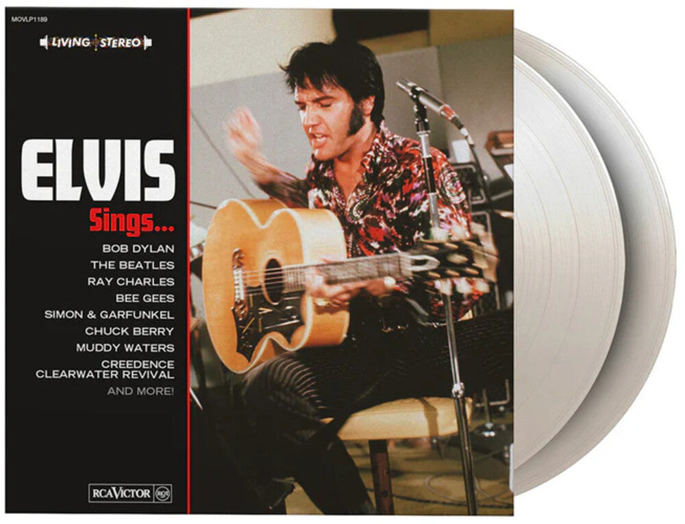 Elvis Sings - Limited Gatefold 180-Gram White Colored Vinyl [LP] Vinyl Record