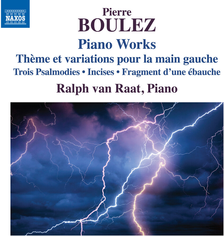 Ralph Raat  Van - Boulez: Pno Works [CD]