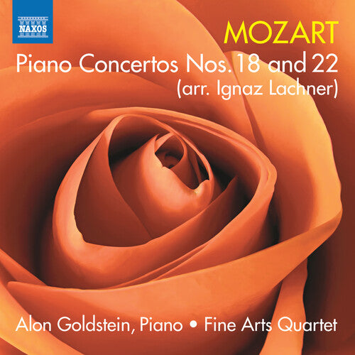 Goldstein,alon - Mozart: Pno Cons Nos. 18 & 22 (arr. I. Lachner) - Music CD