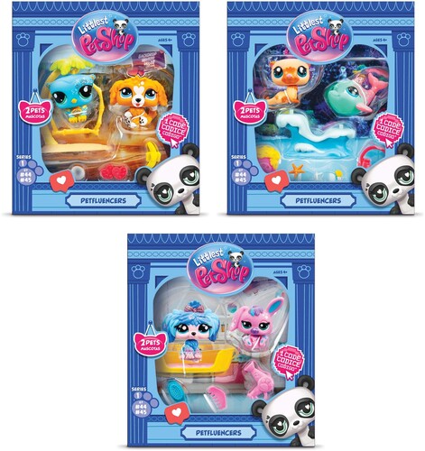 Littlest Pet Shop Petfluencers Gen 7 2 Pets 560 - Littlest Pet Shop Petfluencers Gen 7 2 Pets 560 - Collectibles