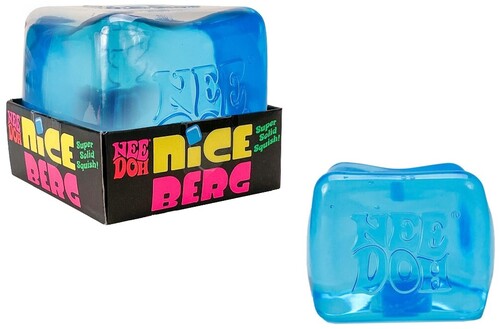 Needoh Nice Berg 1 Ea 3.25in Nice Berg Blue Sncbnd - Needoh Nice Berg 1 Ea 3.25in Nice Berg Blue Sncbnd - Collectibles