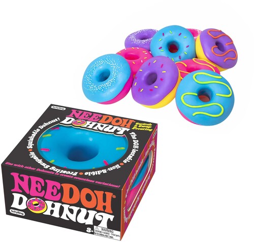 Needoh Donuts 1 Ea 3 Inch Donunt - Dnnd - Needoh Donuts 1 Ea 3 Inch Donunt - Dnnd - Collectibles