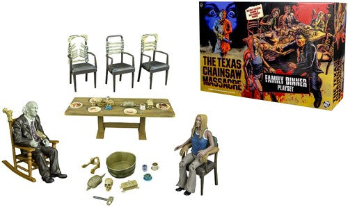 Texas Chainsaw Massacre Dinner Scene Playset - Texas Chainsaw Massacre Dinner Scene Playset - Collectibles