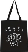 Rocksax Bad Omens Ramskull Tote Bag Black - Rocksax Bad Omens Ramskull Tote Bag Black - Special Products