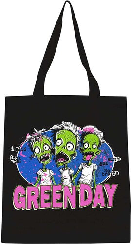 Rocksax Green Day Zombie Tote Bag Black - Rocksax Green Day Zombie Tote Bag Black - Special Products