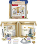 Fisher Price Wood - Wooden Take Along Dollhouse Playset - Collectibles