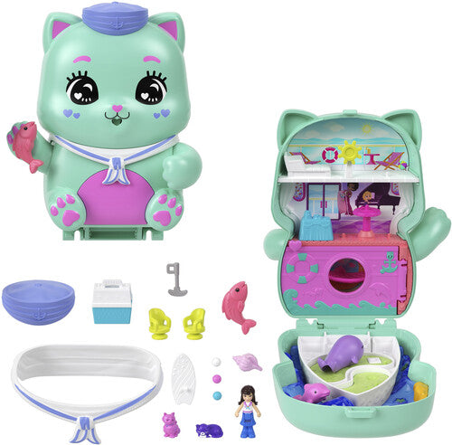 Polly Pocket - Polly Pocket Pocket World Cat Cruise - Collectibles