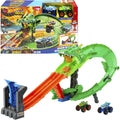 Hot Wheels Monster Trucks - Hwmt Sharks Vs Dinos Dragon Destruction - Collectibles