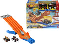 Hot Wheels Monster Trucks - Hw Monster Trucks Race Down Demolition Playset - Collectibles