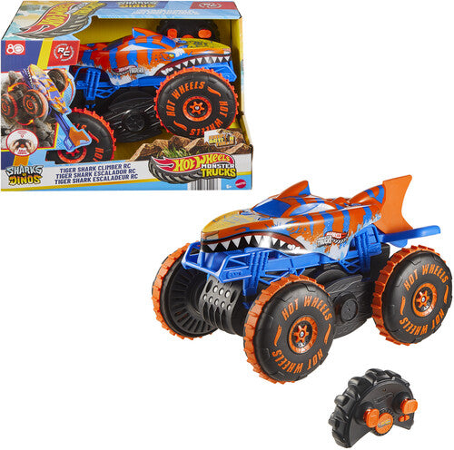 Hot Wheels Rc - Hw Monster Truck Rc 1 15 Tiger Shark Climber - Collectibles