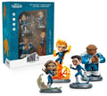 Minico Fantastic Four Metallic First Steps 4 Pack - Minico Fantastic Four Metallic First Steps 4 Pack - Collectibles