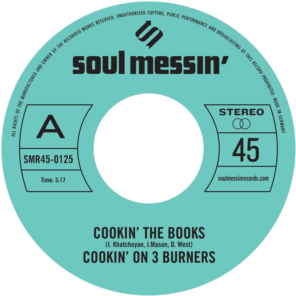 Cookin' The Books b/w Give A Little Bit More [7" Vinyl] Vinyl Record