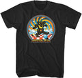 Grateful Dead Space Bear Tshirt Sm Blk 23gfd013a1 - Grateful Dead Space Bear Tshirt Sm Blk 23gfd013a1 - Apparel