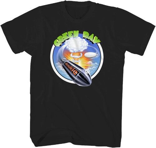 Green Day Dookie Rocket Tshirt 3xl Blk 23gd014a6 - Green Day Dookie Rocket Tshirt 3xl Blk 23gd014a6 - Apparel