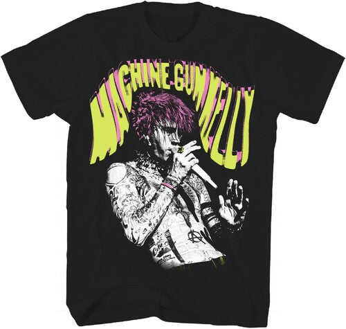 Mgk Singing Tshirt Med 33981073a2 - Mgk Singing Tshirt Med 33981073a2 - Apparel