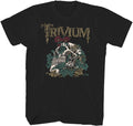 Trivium Skeleton Head Tshirt Sm Blk 20tvm025a1 - Trivium Skeleton Head Tshirt Sm Blk 20tvm025a1 - Apparel