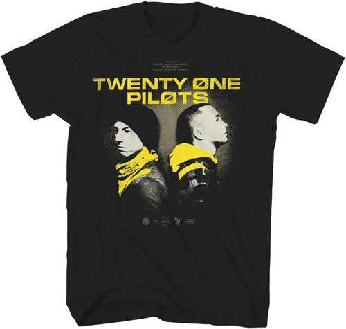 Twenty One Pilots Back 2 Back Tshirt Lg 20top011a3 - Twenty One Pilots Back 2 Back Tshirt Lg 20top011a3 - Apparel